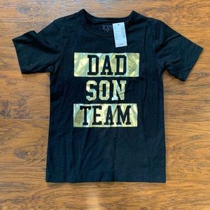 NWT Dad/Son Team Children’s Place T-shirt 5T